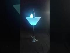 Glowing LED Bar Meubels Verlicht Cocktail Tafel en Stoelen