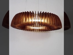 houten hanglamp
