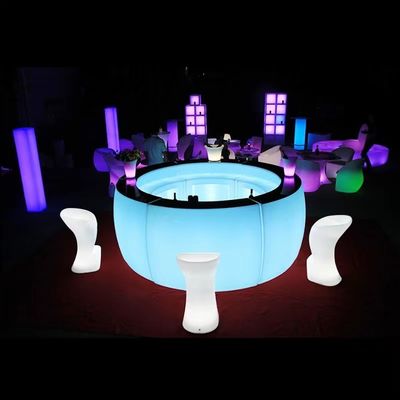Verlicht Draagbare led bar counter lichtgewicht beweegbaar Duurzaam waterdicht voor evenementen