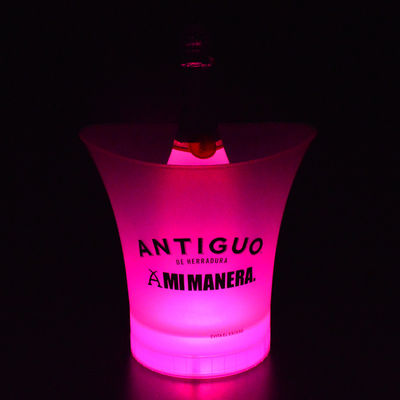 Hot seller plastic led champagne ijs emmer
