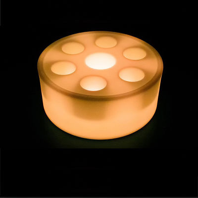 Oplaadbare afstandsbediening unieke led-plastic barware