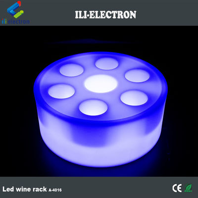 Oplaadbare afstandsbediening unieke led-plastic barware