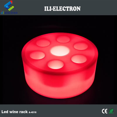 Oplaadbare afstandsbediening unieke led-plastic barware