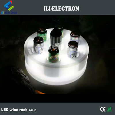 Oplaadbare afstandsbediening unieke led-plastic barware