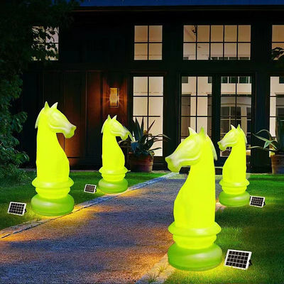 Seahorse Vormverandering Kleur Tuinlicht Oplaadbaar Plastic Led Licht