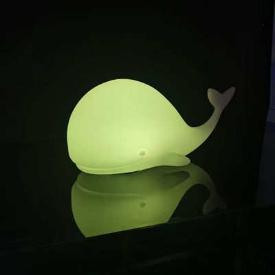 Oplaadbare walvis LED nachtlamp voor baby slaapkamer