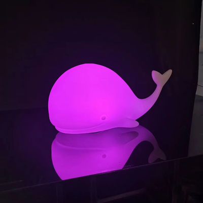 Oplaadbare walvis LED nachtlamp voor baby slaapkamer