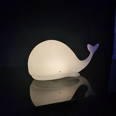 Oplaadbare walvis LED nachtlamp voor baby slaapkamer