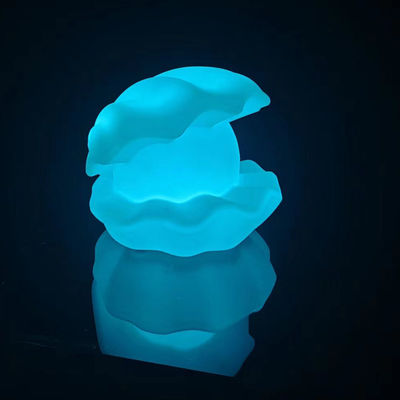 16 kleuren wisselend draadloos nachtlicht RGB LED schelp licht