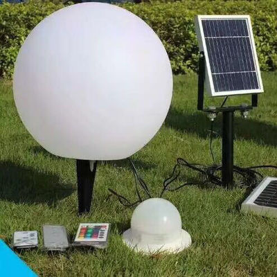 IP65 waterdicht zonnebollamp, LED kleurveranderende gloeiende ballen voor tuin