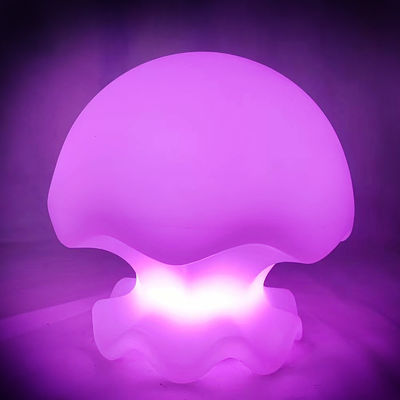 Herlaadbare kleurveranderende bedlamp Decoratieve kwallen stijl