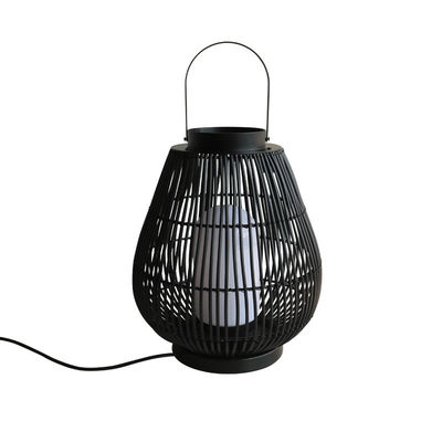 IP44 waterdichte rotan tuinlantaarns voor buitenlandschapsvloeren