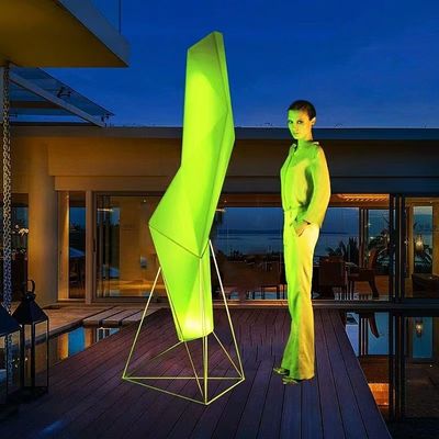 luxe kunststof staande led vloerlampen voor de hal