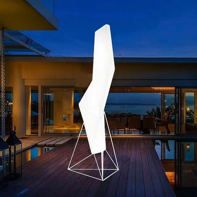 luxe kunststof staande led vloerlampen voor de hal