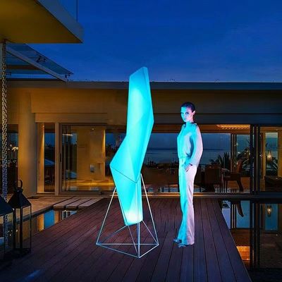 luxe kunststof staande led vloerlampen voor de hal