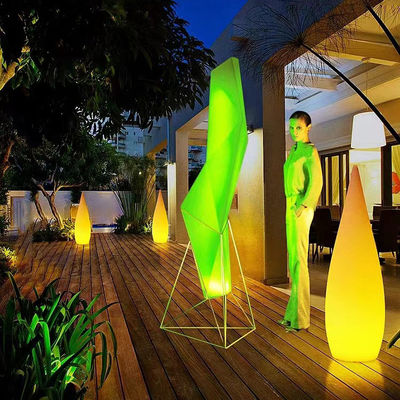 luxe kunststof staande led vloerlampen voor de hal