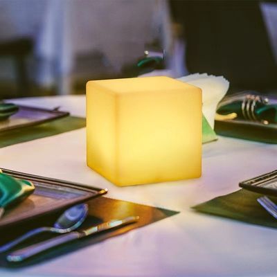 6 inch LED Cube Nachtlicht Kleurrijk USB opladen Waterdicht