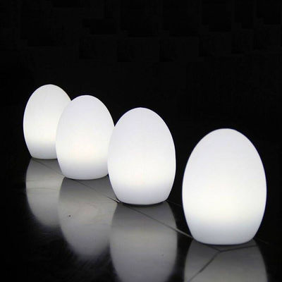 Draadloze LED-lampen in de vorm van eieren, lamp voor de nachtclub.