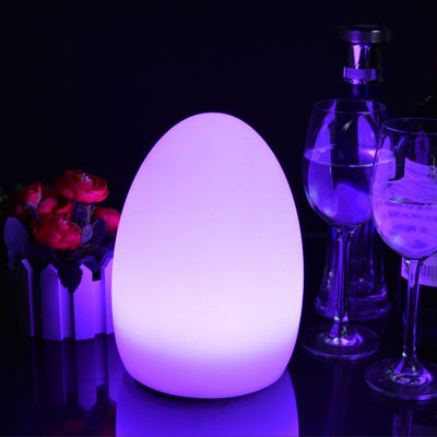 Draadloze LED-lampen in de vorm van eieren, lamp voor de nachtclub.