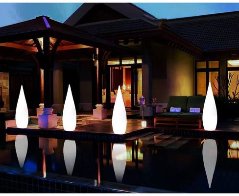 Plastic Glow Lights Led Floor Lamp Voor buiten tuinfeest decoratie