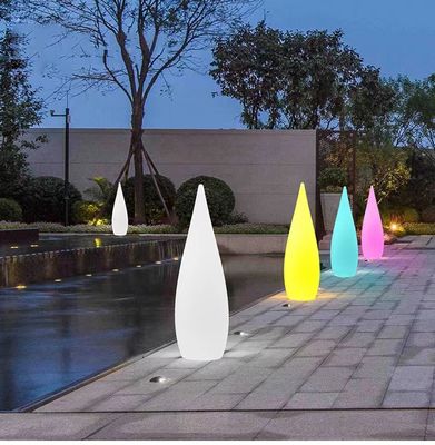 Plastic Glow Lights Led Floor Lamp Voor buiten tuinfeest decoratie