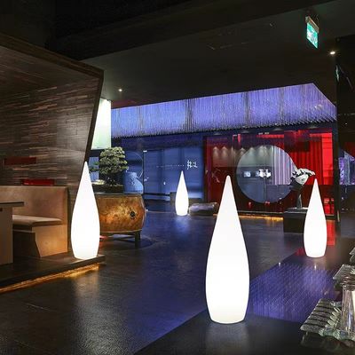 Plastic Glow Lights Led Floor Lamp Voor buiten tuinfeest decoratie