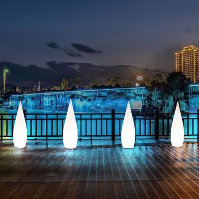 Plastic Glow Lights Led Floor Lamp Voor buiten tuinfeest decoratie