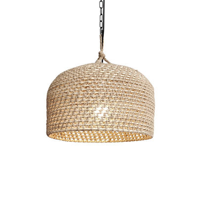 3500K Creative Rattan Hanger Light Switch Control Voor Woonkamer