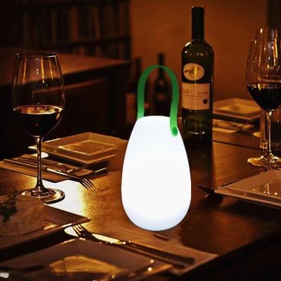 2700K CCT Plastic LED Draagbare Lamp Oplaadbaar Voor Restaurant