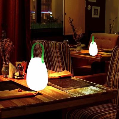 2700K CCT Plastic LED Draagbare Lamp Oplaadbaar Voor Restaurant