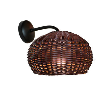 220V rotan wandlamp schaduw hand breien waterdicht voor buiten