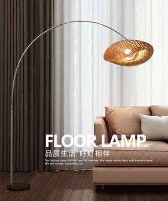 Beste kwaliteit Modern Decoratie metalen staande led stand leeslamp creatief Vissen vloerlamp