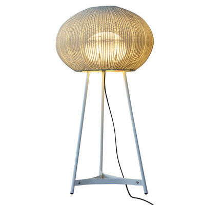 Moderne buiten vloerlamp van rotan IP44 waterdicht voor hotelversiering