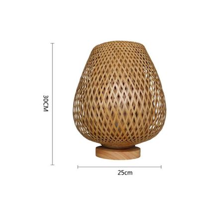 Atmosfeer Rotan tafellamp, Bamboe tafellamp Voor binneninrichting