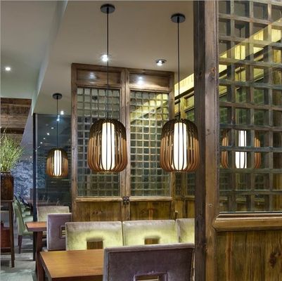 Nodic Rattan hanglamp kandelaar schakelaar besturing voor huisversiering