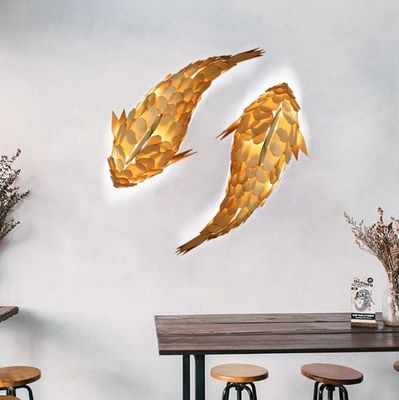 Creatieve hanglamp vis ontwerp kandelaar hanglamp