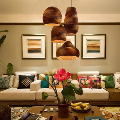 Creatief kunstontwerp kroonluchter handgemaakte hanglamp schaduwen