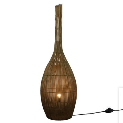 3500K artistieke vloerlampen van rotan licht voor hotel club woonkamer