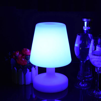 Oplaadbare draadloze kleurveranderbare fat boy led tafellamp