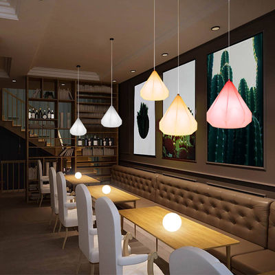 Draadloos bedienbare lampen van kunststof met een romboïde vorm