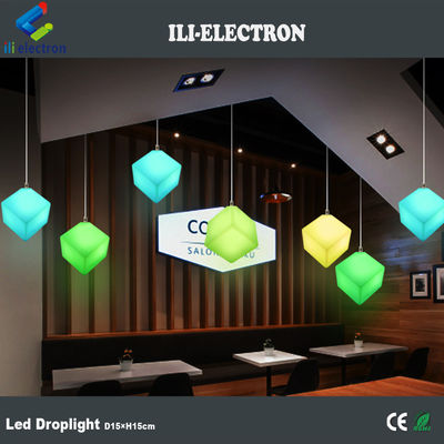 Afstandsbediening Buiten LED Cube Light Pendant Light Voor evenementen &amp; feesten Decoratie