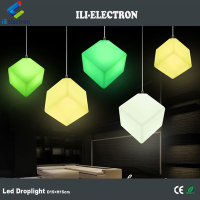 Afstandsbediening Buiten LED Cube Light Pendant Light Voor evenementen &amp; feesten Decoratie