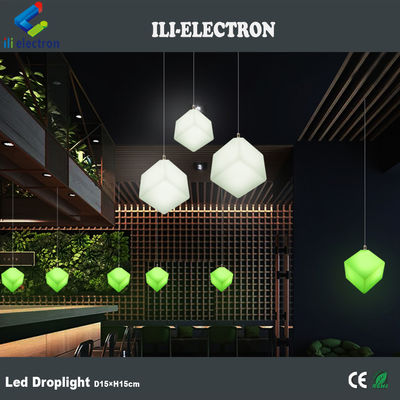 Afstandsbediening Buiten LED Cube Light Pendant Light Voor evenementen &amp; feesten Decoratie