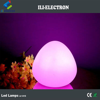 Oplaadbare plastic LED Glow Rock