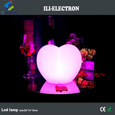 Plastic LED-perzikvormige lamp met oplaadbare lithiumbatterie