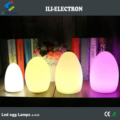 Verlichte mini-ei-vormige LED-lampen 16 kleuren veranderen met afstandsbediening