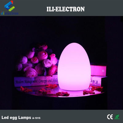 Verlichte mini-ei-vormige LED-lampen 16 kleuren veranderen met afstandsbediening