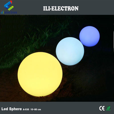 Geïllustreerde gloeiende plastic ballen
