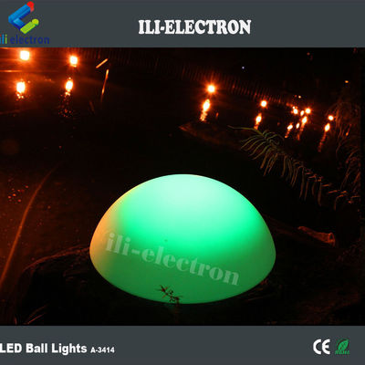 halfcirkel waterdicht kleurrijk kunststof led decoratief licht