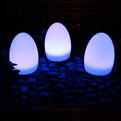 USB opladen Plastic ei in de vorm van LED-lampen Draadloos met oplaadbare lithiumbatterie